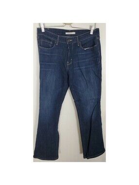 Levi Strauss Women's Size 8 Dark Wash Bootcut Jeans Levi's Denim
